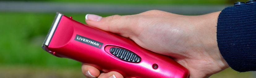 Liveryman Flare trimmer in use