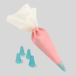 Cake Decorating Eg Icing Bags, Stencils, Nozzles