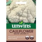 Cauliflower Snow Crown F1 Seeds