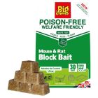 The Big Cheese Mouse Rat Block Bait Poison Free - 30x10g