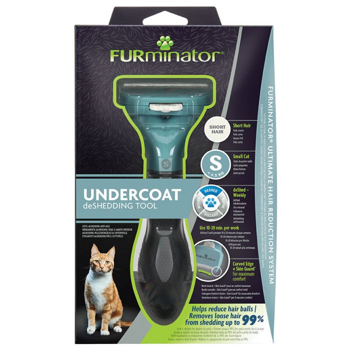 Buy Furminator Undercoat Deshedding Tool For Short Hair Cat from Little  Fields Farm