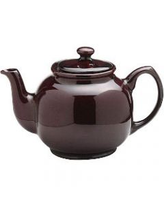 Price & Kensington Rockingham Brown Gloss Teapot - 1500ml (10 Cup)