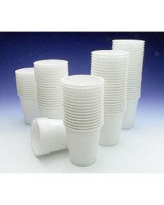 Caroline Plastic Cups - 7oz (200ml) - Pack of 100