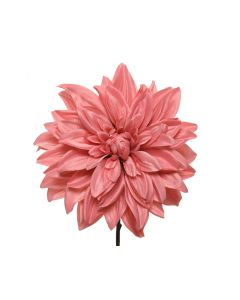 Kaemingk Dahlia On Stem Polyester - Velvet Pink