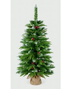 Premier Berry Christmas Tree Burlap Base - 3ft