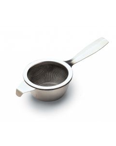 Grunwerg Tea Strainer&Drip Bowl Carded - Stainless Steel