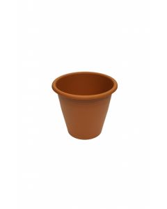Thumbs Up - Greenfields Round Planter - 16cm Terracotta