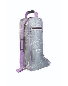 This Esme Boot Bag - Lavender/Grey - One Size