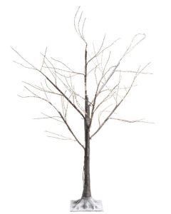 Kaemingk Micro LED Birch Tree - Brown - Warm White - 100cm - 300 Lights
