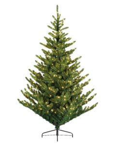 Ambassador Green Aspen Spruce Christmas Tree - 5ft Warm White