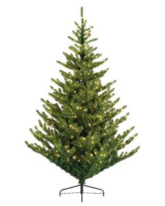 Ambassador Green Aspen Spruce Christmas Tree - 6ft Warm White