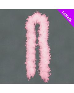 Davies Products Feather Boa - 1.8m Pink