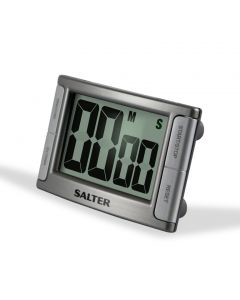 Salter Contour Digital Kitchen Timer - Silver