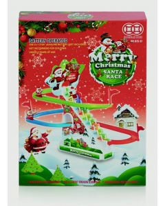 Premier Merry Christmas Santa Race - Battery Operated