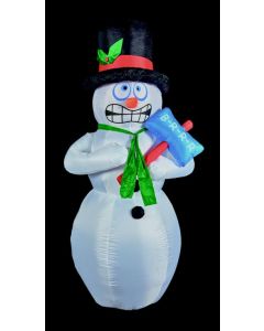 Premier Inflatable Shivering Snowman - 2.1m