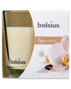 Bolsius Fragranced Candle In A Glass - Vanilla