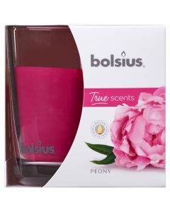 Bolsius Fragranced Candle In A Glass - Peony