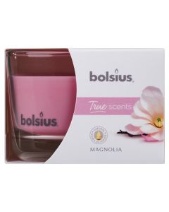 Bolsius Fragranced Candle In A Glass - Magnolia