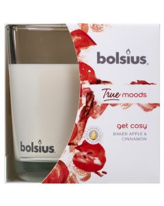 Bolsius Fragranced Candle In A Glass - Get Cosy