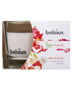 Bolsius Fragranced Candle In A Glass - New Energy