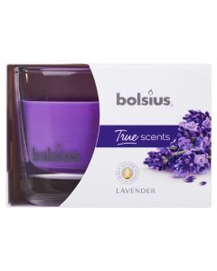 Bolsius Fragranced Candle In A Glass - Lavender - 63/90