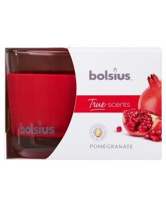 Bolsius Fragranced Candle In A Glass - Pomegranate