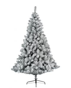 Kaemingk Grey Frosted Imperial Pine Christmas Tree - 7ft