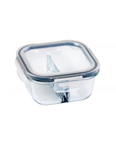 Wiltshire Square Glass Food Container - 300ml capacity