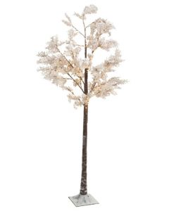 Kaemingk 180cm Micro LED Flower Tree - White With Warm White LED