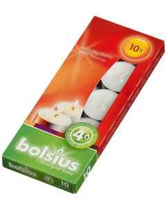 Bolsius White Tealights - Box of 10