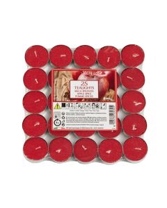 Aladino 4 Hour Tealights - Pack of 25 - Apple Spice
