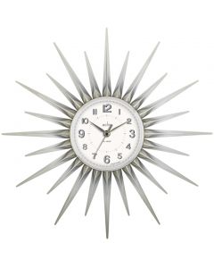 Acctim Stella Wall Clock - Chrome