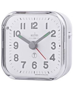 Acctim Fordham Alarm Clock - White