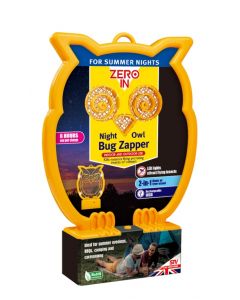 Zero In Night Owl Bug Zapper - Rechargeable