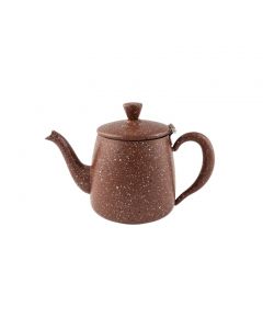 Café Ole Premium Teaware Tea Pot - 35oz - Red Granite