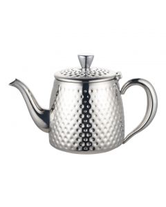 Café Ole Premium Teaware Tea Pot - 18oz - Hammered Finish