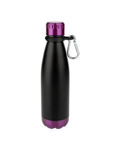 Pioneer Vacuum Bottle - 0.3L - Purple & Black