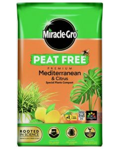 Miracle-Gro Mediterranean Citrus Peat-Free Special Plants Compost - 8L