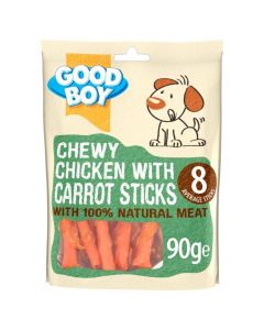 Good Boy Chewy Chicken With Carrot Stick - 90g