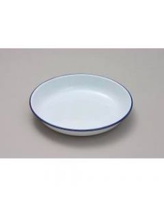 Falcon Pasta/Rice Plate - Traditional White 24cm x 4xm