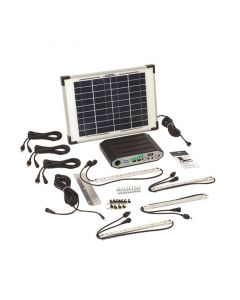 Solar Technology International - Hubi Work 64 - Solar Powered Lights Complete Kit