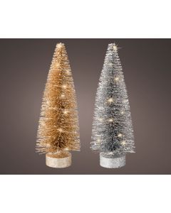 Kaemingk Micro Led Christmas Tree Steady Bo Indoor 1 of 2 Assorted - Warm White