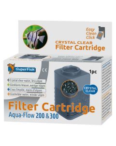 SuperFish Aqua-Flow 200/300 Crystal Clear Cartridge