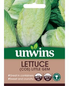 Unwins Lettuce (Cos) Little Gem Seeds