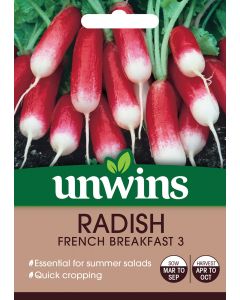 Radish French Breakfast 3 Seeds