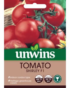 Tomato (Round) Shirley F1 Seeds