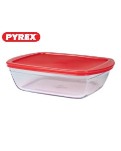 Pyrex Glass Dishes With Lid - 2 Pack