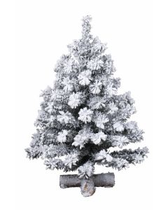 Kaemingk Snowy Toronto Mini Christmas Tree - 75cm
