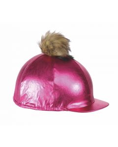 Shires Metallic Hat Cover - Pink