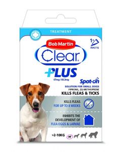 Bob Martin Clear Plus Spot On Solution For Small Dogs - 1 Pipette